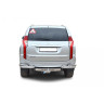 Защита заднего бампера «Уголки двойные» для Mitsubishi Pajero Sport (2017-н.в.)(Нерж. Сталь) купить недорого с доставкой в Курган
