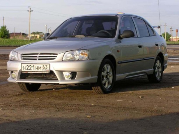 Аэродинамический обвес тюнинг Hyundai Accent Demo - sport DM купить недорого с доставкой в Курган