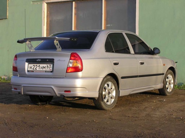 Аэродинамический обвес тюнинг Hyundai Accent Demo - sport DM купить недорого с доставкой в Курган