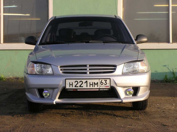 Аэродинамический обвес тюнинг Hyundai Accent Demo - sport DM купить недорого с доставкой в Курган