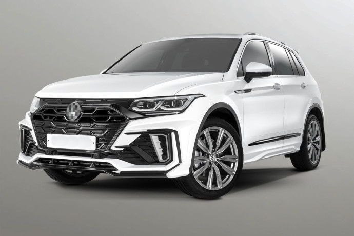 Накладки на двери Volkswagen Tiguan (2020-н.в.) купить недорого с доставкой в Курган