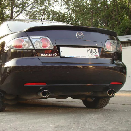 Спойлер (без стоп-сигнала) в стиле "MPS" для Mazda 6 (2004-2008) купить недорого с доставкой в Курган