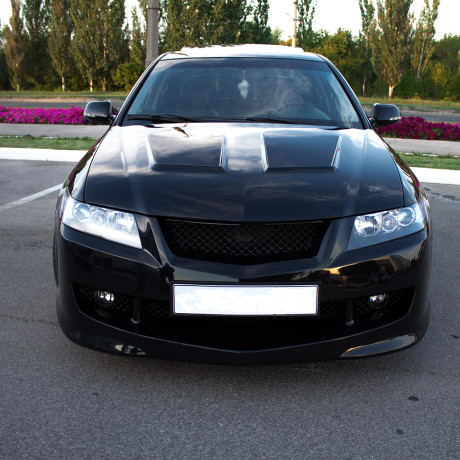 Бампер передний "Mugen" для Honda Accord (2002-2006) купить недорого с доставкой в Курган